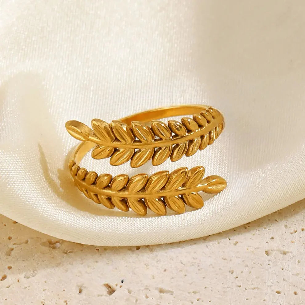 Anillo Golden Laurel
